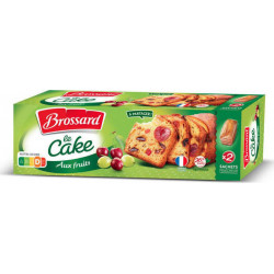 Brossard Cakes Fruits 2x250g