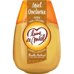 Lune de Miel 100% Pur et Naturel Miel Onctueux 340g (lot de 4)