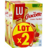 LU Biscottes Fourrées à la Fraise Cracotte 2x200g 400g