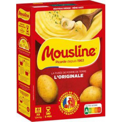 Mousline Purée Nature 8x130g 1,04Kg