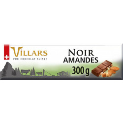 VILLARS NOIR AMANDES 300g