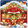 LINDT Calendrier de l'Avent Enfants Chocolat au Lait Teddy 124g