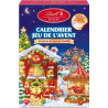 LINDT Calendrier Jeu de l'Avent Enfants Chocolat au Lait Teddy 191g