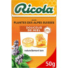 RICOLA DOUC.MIEL SS SUCR.50G