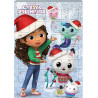 BIP FRANCE Calendrier de l'Avent Enfants Chocolat au Lait Justice League Gabby's Dollhouse le calendrier de l'avent de 75g