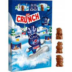 CRUNCH Calendrier de l'Avent Enfants Lait et Riz Soufflé le calendrier de l'avent 182g