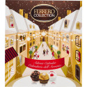 FERRERO COLLECTION Assortiment de Chocolats Lait et Noisettes, Noix de Coco et Chocolat Noir le calendrier de 24 pièces 259g