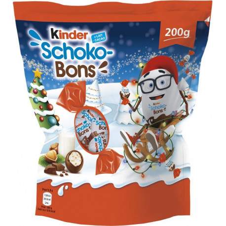 Kinder Schoko-Bons KINDER SCHOKOBONS Oeufs au Chocolat Lait 200g
