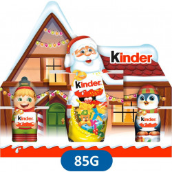 KINDER Assortiment de Moulages Chocolat Lait 90g