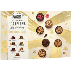 NESTLE Assortiment de Chocolats Lait et Noir Edition Collector 410g