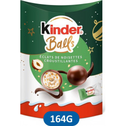 KINDER Bouchées de Chocolat Lait & Eclats de Noisettes Croquantes 160g