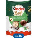 KINDER Bouchées de Chocolat Lait & Eclats de Noisettes Croquantes 160g