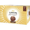 LANVIN Escargots de Chocolat Noir Coeur Praliné 160g