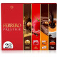 FERRERO PRESTIGE Assortiment de Chocolats Lait et Noisettes, Noir, Liqueur Cerise, Café et Noisette grillée 320g