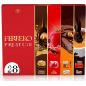 FERRERO PRESTIGE Assortiment de Chocolats Lait et Noisettes, Noir, Liqueur Cerise, Café et Noisette grillée 320g
