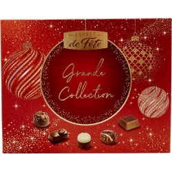 ESPRIT DE FETE Assortiment de Chocolats Lait 170g