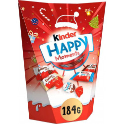KINDER HAPPY MOMENTS Assortiment de Chocolats Lait 180g