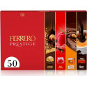 FERRERO PRESTIGE Assortiment de Chocolats Lait, Noisettes, Noir, Liqueur Cerise et Café 580g