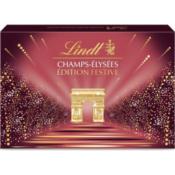 LINDT Assortiment de Chocolats Champs Elysées, Edition Festive 170g