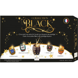 ABTEY Assortiment de Chocolats Noir Extra-Fin Fourrés à la Liqueur 200g