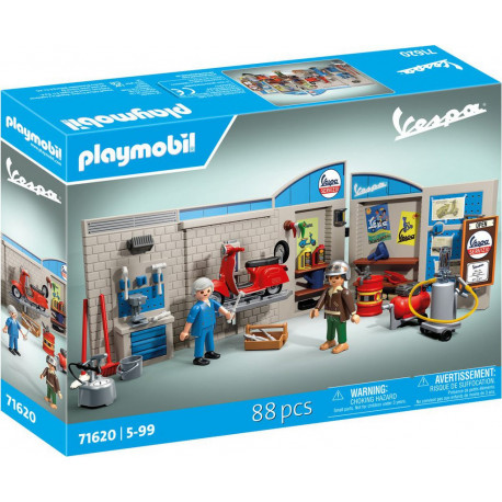 PLAYMOBIL 60 Jeux d'imitation Vespa Garage Style rétro année