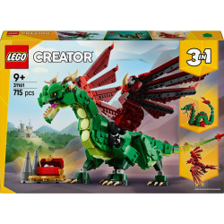 LEGO 3 Creator -en-1 Le Dragon Médiéval 1161