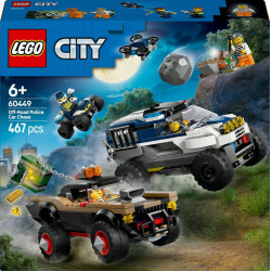 LEGO 60449 City La course-poursuite de la voiture de police tout-terrain