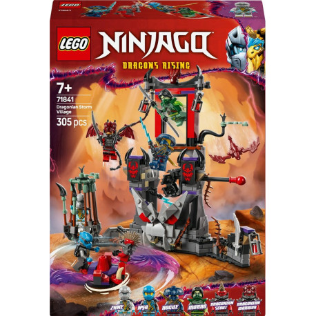 LEGO 71841 Ninjago Le Village de la Tempête Draconique