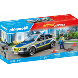 PLAYMOBIL 71729 Voiture Police avec Sirène et Gyrophare City Action