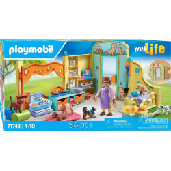PLAYMOBIL 8 Centre de soin chiens 71743 myLife