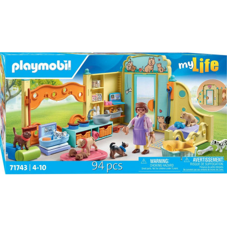 PLAYMOBIL 8 Centre de soin chiens 71743 myLife
