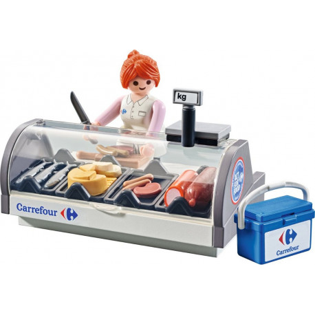 PLAYMOBIL Le comptoir frais Carrefour