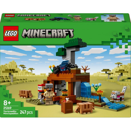 LEGO 21269 Minecraft L'Expédition dans la Mine du Tatou