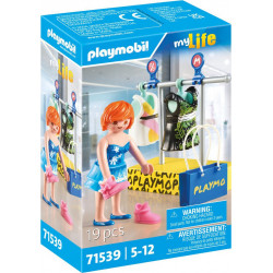 PLAYMOBIL Jeux d'imitation Policier avec trottinette électrique