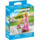 PLAYMOBIL Dame avec Chihuahua et panier de transport