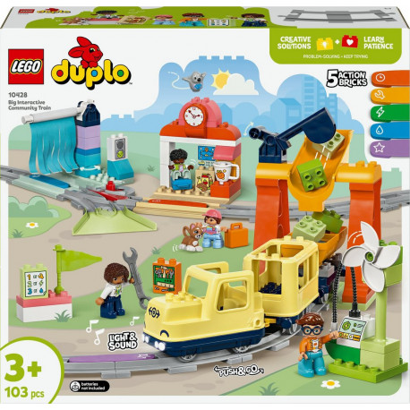 LEGO 10428 Duplo Le Grand Train Communautaire Interactif