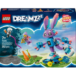 LEGO 71490 DREAMZzz Izzie et Bunchurro le Lapin Gamer