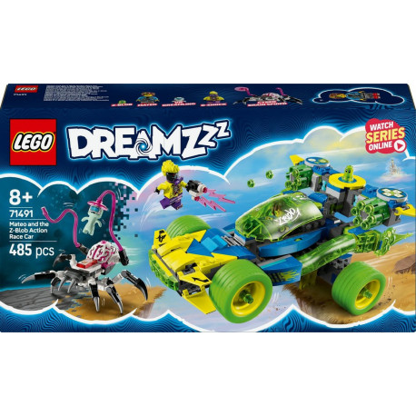 LEGO 71491 DREAMZzz Mateo et la Voiture de Course de Z-Blob
