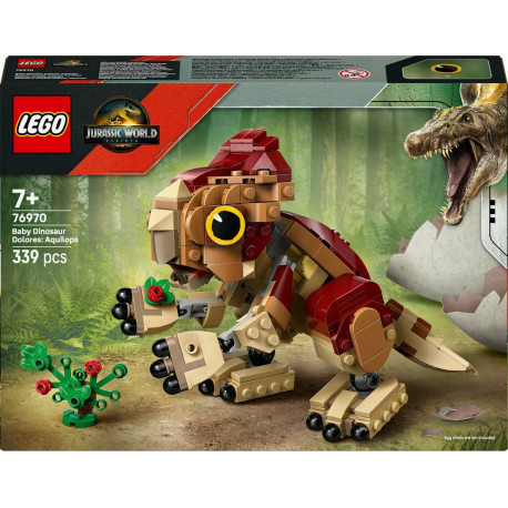 LEGO 76970 Jurassic World Dolores, le Bébé Aquilops