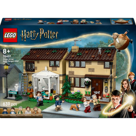 LEGO 76451 Harry Potter Privet Drive La Visite de Tante Marge