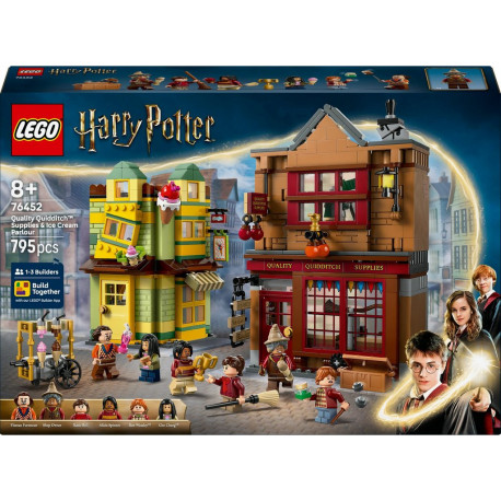LEGO 76452 Harry Potter Magasin d'accesoires de Quidditch et Marchand de Glaces