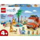 LEGO 4 Bluey Les Vacances et le Voyage en Voiture de Bluey Ans 11202
