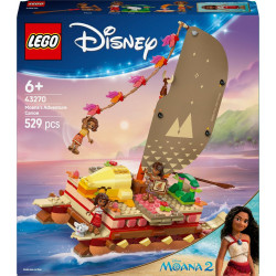 LEGO 43270 Disney Princess Le Bateau d'aventure de Vaiana