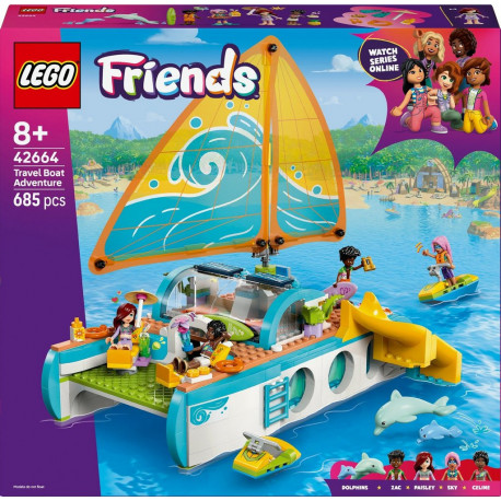LEGO 42664 Friends L'Aventure en Bateau