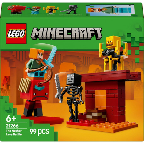LEGO 21266 Minecraft La bataille de la lave du Nether
