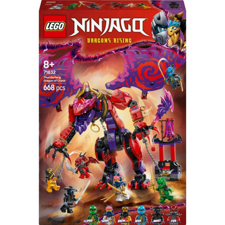 LEGO 71832 Ninjago Croc-de-tonnerre le dragon du chaos