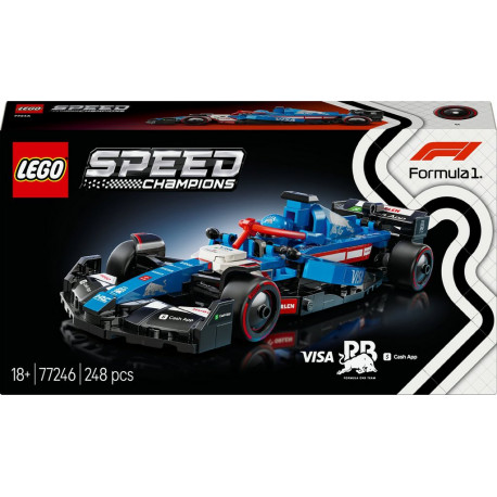 LEGO 77246 Speed Champions Speed Champions Voiture F1 Visa Cash App RB VCARB01