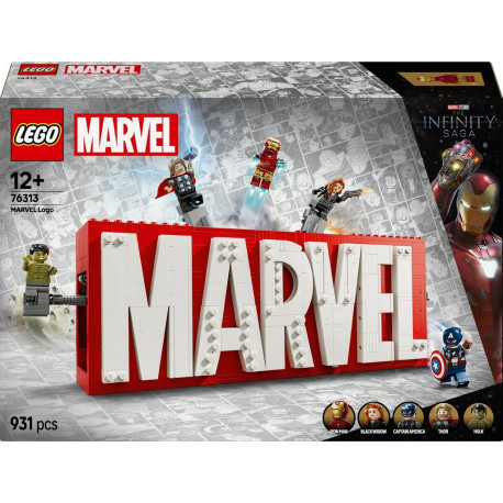 LEGO 76313 Marvel Logo Marvel et ses Super Héros