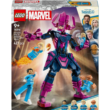 LEGO 76316 Marvel Les Quatre Fantastiques contre la Figurine de Galactus