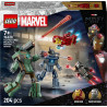 LEGO 76320 Marvel Iron Man et War Machine Contre les Drones de Hammer